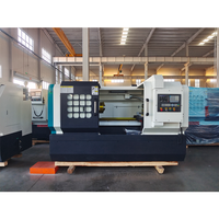 Mini tour CNC horizontal CK6150 tour à plat multifonctionnel économique avec système de contrôle GSK capacité d'usinage à usage intensif