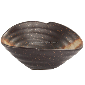 Assiette de service à dessert tempura salade en <span class=keywords><strong>terre</strong></span> <span class=keywords><strong>cuite</strong></span> vaisselle en céramique pour restaurant japonais coréen - Product Image 2
