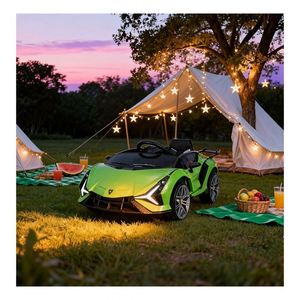 TOYSRUNNER Kids Electric Double Drive Ride-On Car 2-4 Years <b>Plastic</b> Construction Spacious Seating Comfortable Upright Posture - Product Image 5