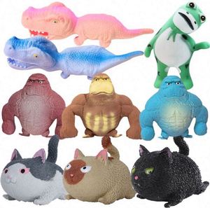 Soft Squeeze Eco-friendly PU/Silicone Anti-Anxiety Relief Toy Popit <b>Squishy</b> Sensory Toys for Autistic Children - Product Image 5