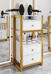 LE Hair Salon Furniture <b>Storage</b> <b>Cabinet</b> Multi-functional Shelving <b>Tool</b> <b>Cabinet</b> Salon Stations - Product Image 5