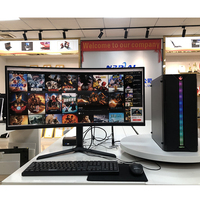 Ordinateur de jeu complet, ordinateur de bureau gamer I7 I9 16 Go de RAM, 512 Go, 1 To, 2 To, ordinateur de bureau complet pour le jeu