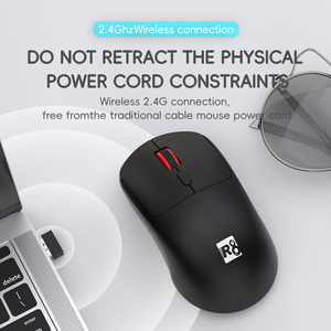 Mỏng Và Ánh Sáng Văn Phòng 2.4G Chuột Không Dây Tốc Độ Cao <span class=keywords><strong>Ergonomic</strong></span> Quang Học Đầy Màu Sắc Chuột - Product Image 3