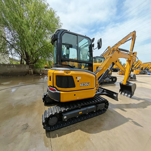 Mini-excavatrice XE35U fiable, très vendue, compacte, sur chenilles, 3,5 tonnes, équipement de construction pour l'aménagement paysager - Product Image 4