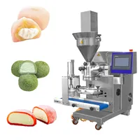 Fábrica do fornecedor automático industrial pequeno mini sorvete mochi encrustando fazendo máquina