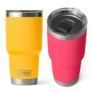 Bán buôn Ozark Trail 30 oz Tumbler sơn tĩnh điện matel Cooler Tumbler 30 oz cách điện chân không du lịch Tumblers với nắp trượt