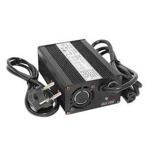 Chargeur rapide pour batterie au plomb, 36 V 48V, 3a, 58.8V, pour vélo électrique, moto, scooter, voiture, chariot élévateur