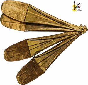 Tradition chinoise Kou Xiang harpe instruments de musique jouet harpe juive bouche facile à jouer 4 laiton bois son percussion musique du monde - Product Image 6