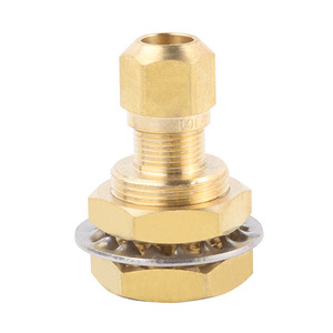 Xiangjia Machinery Brass Brake Union Fitting 38*3812*38 For Air Brakes Pneumatic Industry - Product Image 1