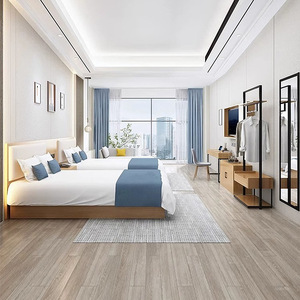Usine directe <span class=keywords><strong>hôtel</strong></span> de luxe moderne chambre ensemble de meubles en bois massif <span class=keywords><strong>5</strong></span> <span class=keywords><strong>étoiles</strong></span> <span class=keywords><strong>hôtel</strong></span> standard cadre de lit panneau têt - Product Image 3