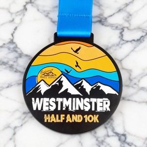 Medallas Deportivas <span class=keywords><strong>de</strong></span> Metal <span class=keywords><strong>Personalizadas</strong></span> con Logotipo, en <span class=keywords><strong>Oro</strong></span>, Plata y Bronce, para Ciclismo, Patinaje Artístico y Go Kart - Product Image 3
