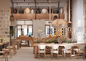 Woodem เคาน์เตอร์จัดแสดงขนมร้านเบเกอรี่ที่ทันสมัยการออกแบบตกแต่งภายในร้านเบเกอรี่ - Product Image 2