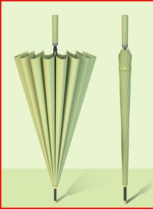 Grand <span class=keywords><strong>parapluie</strong></span> manuel 16 côtes <span class=keywords><strong>pour</strong></span> hommes, droit, design moderne, résistant au vent, robuste et renforcé, manche long - Product Image 2