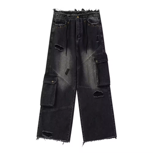 Nuovo Design da donna pantaloni elastici <span class=keywords><strong>Jeans</strong></span> Flare tinta unita lavaggio collant blu taglie forti tessuto Denim <span class=keywords><strong>senza</strong></span> <span class=keywords><strong>tasche</strong></span> da donna <span class=keywords><strong>Jeans</strong></span> - Product Image 1