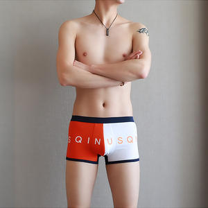 <span class=keywords><strong>Boxer</strong></span> da <span class=keywords><strong>uomo</strong></span> in <span class=keywords><strong>cotone</strong></span> con stampa scritta personalizzata <span class=keywords><strong>taglie</strong></span> <span class=keywords><strong>forti</strong></span> <span class=keywords><strong>uomo</strong></span> indossa biancheria intima - Product Image 4