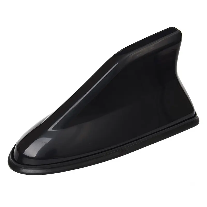 Roof Radio Antenna Cover Car Shark Fin Antennas Tape Base Designed For FM/AM Reception Car Antenna Replacement