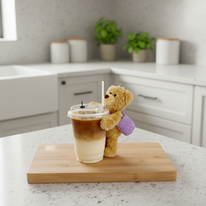 ตุ๊กตาหมีนุ่มพิเศษแบบถอดได้ พร้อมกระเป๋าสะพายถักโครเชต์ บรรจุใยฝ้าย ปิดได้ ผลิตตามแบบ ODM ปรับแต่งได้ - Product Image 1