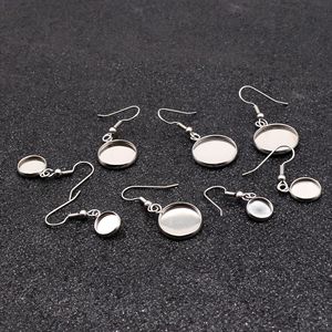 <span class=keywords><strong>KUMO</strong></span> Pendentifs et supports pour boucles d'oreilles en acier inoxydable plaqué or 18 carats, bases de boucles d'oreilles cabochon, crochets de boucles d'oreilles, apprêts de bijouterie - Product Image 5