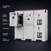 Centro de Control de Motor (MCC) Extraíble Personalizable Serie Haowei GCK, Tablero de Distribución de Baja Tensión (LV) 400V 30kA 200A-800A IP42 para Uso Industrial y Hotelero