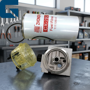 Boîtier de filtre de pompe diesel JIAJUE 11110702, séparateur d'eau, filtre à carburant 11110683, modèle EC pour pièces d'excavateur - Product Image 3