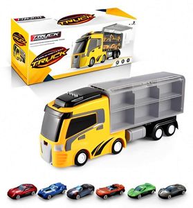 Set de Juguetes de Metal Fundido a Presión para Niños: Coches de Granja, Autobuses, Pistas de Carreras y Dinosaurios en Miniatura - Product Image 6
