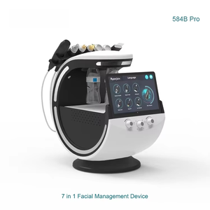 Máquina <span class=keywords><strong>Facial</strong></span> Profesional YHM Aesthetic Clinic 7 en 1, Dispositivo <span class=keywords><strong>Facial</strong></span> Acuático para Limpieza Profunda, Exfoliación y <span class=keywords><strong>Tratamiento</strong></span> Antienvejecimiento <span class=keywords><strong>de</strong></span> la Piel - Product Image 6