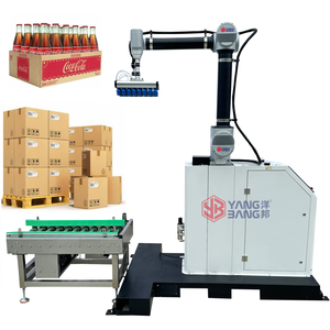 YB-MD25M công nghiệp <span class=keywords><strong>Robot</strong></span> Stacker <span class=keywords><strong>palletizer</strong></span> tự động <span class=keywords><strong>palletizer</strong></span> máy cho xếp chồng trường hợp thùng carton chai nước trên pallet - Product Image 1