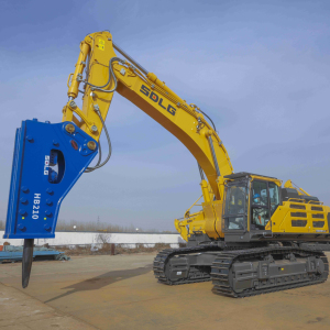 Trung Quốc lớn bánh xích máy xúc, bền khai thác mỏ và xây dựng thủy lực Máy xúc với phá búa - Product Image 1