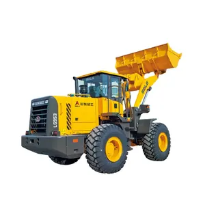 construction machinery High breakout force sdlg brand new design 5ton cheapest articulated mini wheel loader for sale