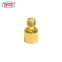 Adaptador Rápido SMA Macho a Hembra, Conector Coaxial RF de Empuje Rápido para Pruebas de Señal y Conectores de Prueba de Ajuste