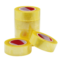 Ruban adhésif transparent en acrylique BOPP haute résistance pour scellage de boîtes personnalisées, super transparent