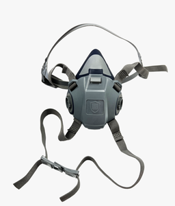 Respirador Reutilizable con Dos Filtros, Máscara Antigás y Antipolvo, Respirador de Media Cara, Material TPE, Lavable, Ligero, Ajuste Cómodo - Product Image 4