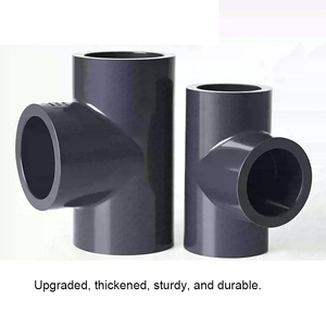 Raccord en T haute pression en <span class=keywords><strong>PVC</strong></span>-U, connecteur plastique UPVC à 3 voies, anti-fuite, pour tuyauterie <span class=keywords><strong>de</strong></span> plomberie DN15 20 25 <span class=keywords><strong>32</strong></span> 40 - Product Image 3