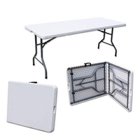 Ensemble de chaises Table pliante pour camping en plein air Restauration Événements Table de salon professionnel