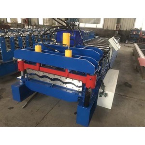 Panneau standard couleur enduit 800 couleur acier rouleau formant la <span class=keywords><strong>machine</strong></span> - Product Image 5