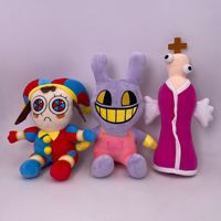 L'incroyable cirque numérique jouets en peluche magique cirque numérique animé Clown en peluche jouet enchanteur peluche poupées pour enfants