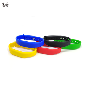Personalizado ajustable <span class=keywords><strong>MIFARE</strong></span> clásico EV1 1K silicona NFC pulsera RFID pulsera - Product Image 3