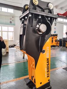 Cuerpo Principal de Martillo Hidráulico SQ120 para Excavadoras de 28-35 Toneladas, Cincel de 155mm, 1 Año de Garantía, Maquinaria de Construcción - Product Image 3