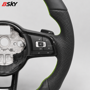 Proveedor Directo de Volantes de Cuero Genuino de Alta Calidad para Volkswagen BORA, BORATDI, CADDY, <span class=keywords><strong>GOLFGTD</strong></span>, GOLFGTI, JETTAGLI - Product Image 6