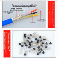 Sonde de température professionnelle chinoise DS18B20 spécifications multiples sonde de température de nez de pression froide soignée étanche