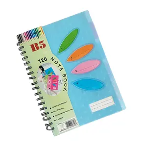 Cahier Spiral 5 Sujets avec Logo Personnalisé à Bas Prix