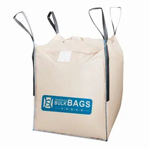 HESHENG personalizza i sacchetti jumbo in plastica da 1500kg supersack da 1 tonnellata per insilato
