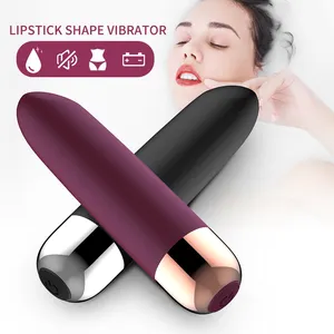 Dibe venta al por mayor belleza automática lápiz labial vibrador sexy portátil mini vibrador juguetes sexuales divertido bala vibrador para mujeres femeninas