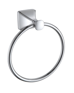 Juego de 8 Accesorios de Baño Modernos de Aleación de Zinc Cromados, Soporte para Toallas Montado en la Pared - Product Image 3