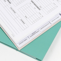 Carnet personnalisé avec impression directe d'usine, couverture rigide durable, reliure spirale, papier offset, agenda, journal, carnet avec onglets