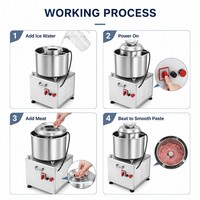 Ligne de production de boulettes de viande, batteur pour farce à viande, 3 kg/heure, 220V, neuf
