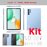Tablet de 11 Pulgadas S26 Ultra Max, Octa Core, 6GB, 128GB, Android 11, Cuerpo Metálico, 4G LTE, Ranura para Tarjeta SIM, Carga Rápida Tipo-C, Paquete Completo, EE. UU.