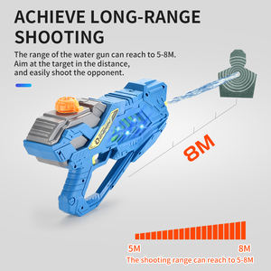KS男童轻型电动防水水枪凉爽夏季射击水枪高压泵水射手枪夏季玩具 - Product Image 5