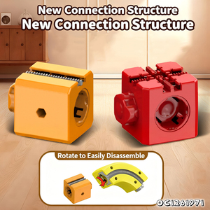 Set de Construcción de Tren de Rieles para Niños, 51 Piezas, Bloques de Construcción 3D, Modelo de Juguete - Product Image 4