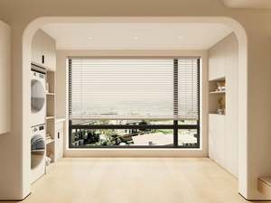 Balcon Espace de lavage combiné avec stockage Usine chinoise Exportation Machine à laver de haute qualité Combinaison d'armoires assorties - Product Image 5